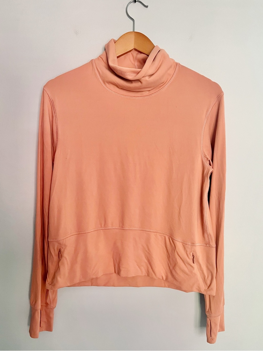 Lululemon Ready to Rulu Pullover Pink Savannah Size 4